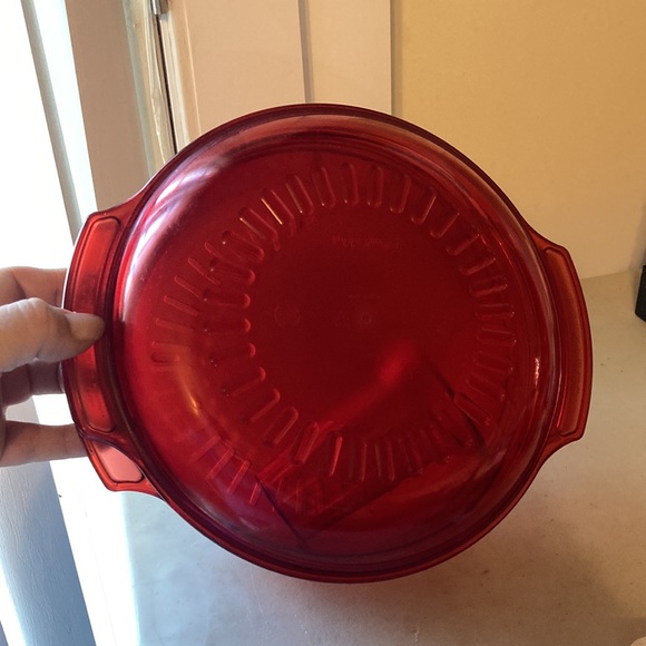 5 Pc TUPPERWARE TupperWave Stack Cooker Microwave Cranberry Steamer Bake - Picture 2 of 12